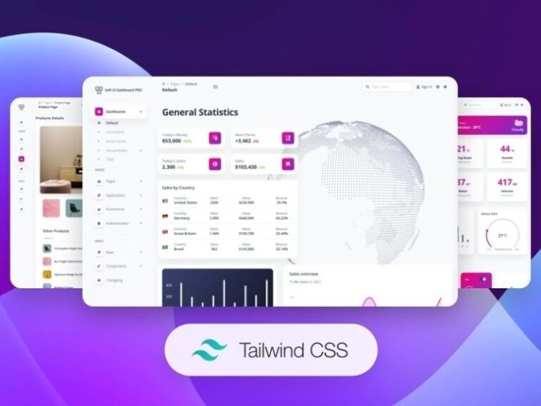 Soft UI Dashboard Pro Tailwind Nulled Free Download
