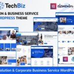Techbiz IT Solution Service WordPress Theme Nulled Free Download