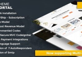 Theme Portal Multi-Vendor eCommerce Marketplace Nulled Sell Digital Products, Themes, Plugins, PHP Script Free Download