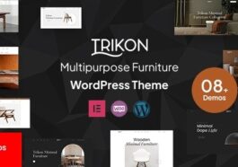 Trikon Multipurpose Furniture WooCommerce Theme Nulled Free Download