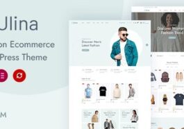 Ulina Nulled Fashion Ecommerce Responsive WordPress Theme Free Download