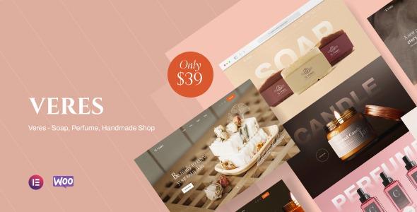 Veres Nulled Handmade Soap & Candles Shop Free Download