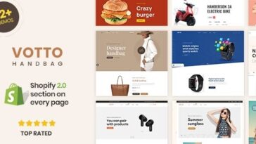 Votto The Single product Multipurpose Shopify Theme Nulled Free Download