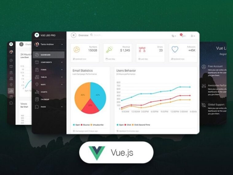 Vue Light Bootstrap Dashboard PRO Nulled Free Download