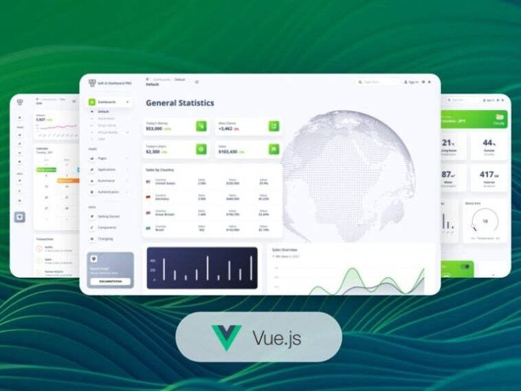 Vue Soft UI Dashboard PRO Nulled Free Download