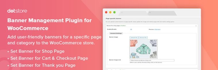 WooCommerce Banner and Carousel Slider for Category, Page Nulled [thedotStore] (WooCommerce Banner Management Plugin) Free Download