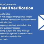 WooCommerce Email Verification Nulled Free Download