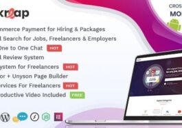 Workreap Freelance Marketplace WordPress Theme Nulled Free Download