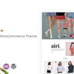 Airi Clean, Minimal WooCommerce Theme Nulled Free Download