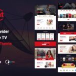 Mirasat Internet Provider and Satellite TV WordPress Theme Nulled Free Download