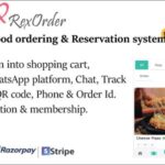 QrexOrder SaaS QR Multiple Restaurants WhatsApp Online ordering Reservation system Nulled Free Download