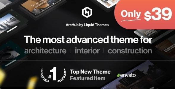 ArcHub Architecture and Interior Design WordPress Theme Nulled Free Download