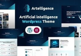 Artelligence AI & Robotics WordPress Theme Nulled Free Download