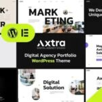 Axtra Digital Agency Creative Portfolio Theme Nulled Free Download