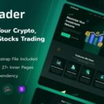 Bitrader Crypto, Stock and Forex Trading Business HTML Template Nulled Free Download