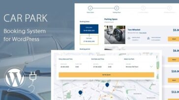 Car Park Booking System for WordPress Nulled Free Download