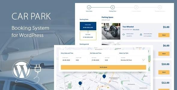 Car Park Booking System for WordPress Nulled Free Download