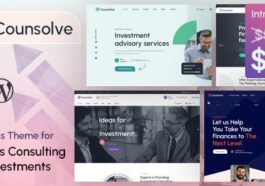 Counsolve Consulting & Investments WordPress Theme Nulled Free Download