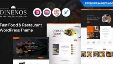 Dinenos Restaurant WordPress Theme Nulled Free Download