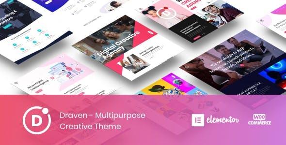 Draven Multipurpose Creative Theme Nulled Free Download