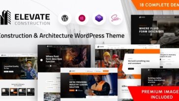 Elevate Construction WordPress Theme Nulled Free Download