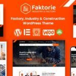 Faktorie Industry & Factory WordPress Theme Nulled Free Download