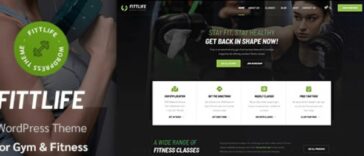 Fittlife Gym & Fitness WordPress Theme Nulled Free Download