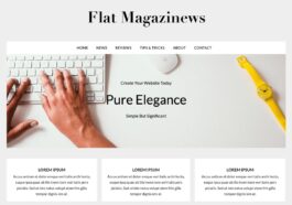 Flat Magazinews Superb Theme Nulled Free Download