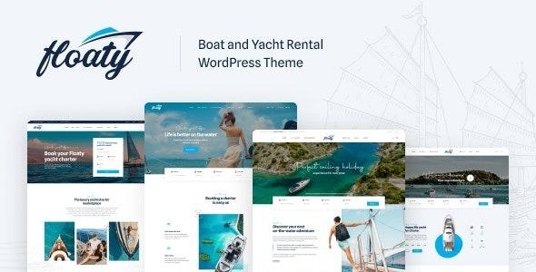 Floaty Boat & Yacht Rental WordPress Theme Nulled Free Download