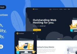 Hustbee Hosting HTML & WHMCS Template Free Download