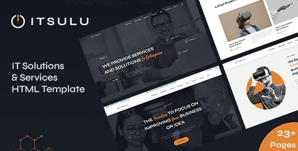 ITSulu Technology & IT Solutions WordPress Theme Nulled Free Download