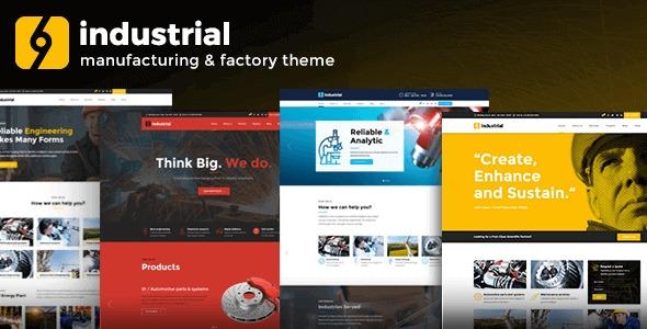 Industrial Corporate, Industry & Factory Nulled Free Download