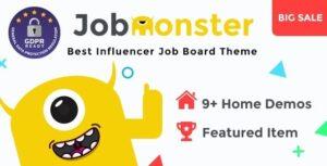 Jobmonster Job Board WordPress Theme Nulled Free Download