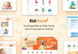 KidXtore Baby Shop and Kids Store WooCommerce Theme Nulled Free Download