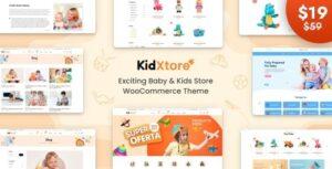 KidXtore Baby Shop and Kids Store WooCommerce Theme Nulled Free Download