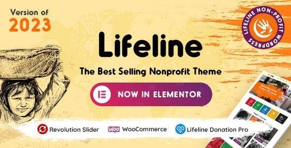 Lifeline NGO Charity Fund Raising WordPress Theme Nulled Free Download