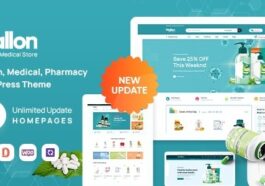 Mallon Medical Store Elementor WooCommerce WordPress Theme Nulled Free Download