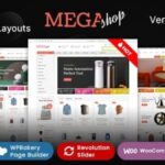 Mega Shop WooCommerce Responsive Theme Nulled Free Download