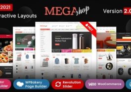 Mega Shop WooCommerce Responsive Theme Nulled Free Download