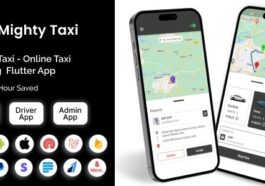 MightyTaxi Flutter Online Taxi Booking Full Solution User App Admin Laravel Panel Driver app Nulled Free Download