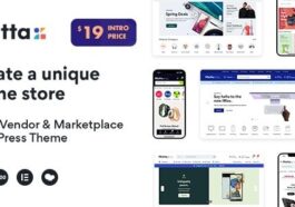 Motta Multi-Vendor and Marketplace WordPress Theme Nulled Free Download