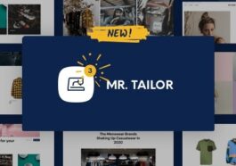 Mr. Tailor eCommerce WordPress Theme for WooCommerce Nulled Free Download