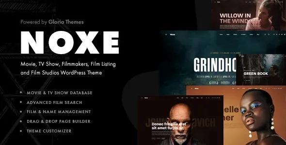 Noxe Movie Studios & Filmmakers Theme Nulled Free Download