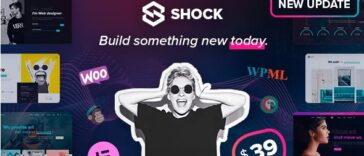 Shock Creative Multipurpose WordPress Theme Nulled Free Download