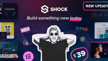 Shock Creative Multipurpose WordPress Theme Nulled Free Download