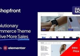 Shopfront Next-Generation eCommerce Theme Nulled Free Download