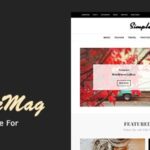 SimpleMag Magazine theme for creative stuff Nulled Free Download