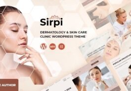 Sirpi Medical & Skin Care WordPress Theme Nulled Free Download