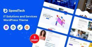 SpondTech IT Solutions And Services WordPress Theme Nulled Free Download
