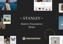 Stanley Modern Fashion WooCommerce Theme Nulled Free Download